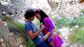 Barely of age Jordanne Kali a horny girl gets her pussy