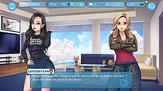 Loving sex, most hot girl, second