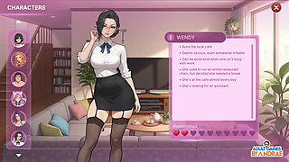 Sex Apartment 2: Grand Hotel Gameplay Part 3 - Mia Performs a Private Show with Taro