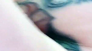Brunette Masturbates Her Pussy in the Bathroom