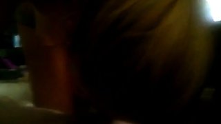 Tan-Lined Blonde Amateur Gives an Amazing Blow Job