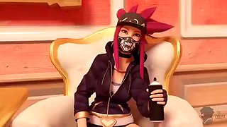 Overwatch: Big Tits, Big Ass  Anal Porn