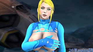 SAMUS AND UNKNOWN PLANET 1