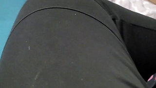 We Watch Movie with My Stepsister, I Took Her Foot, and Make Some Massage, She Make Me Blowjob