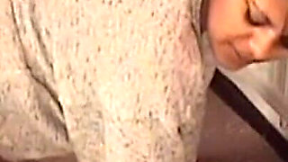 Mature Brunette MILF Takes Deep Anal While Caned