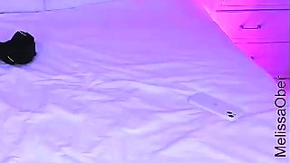 Solo masturbation of a beautiful amateur blonde