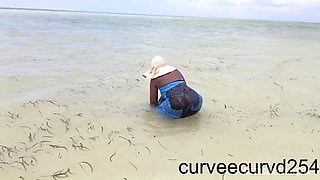 Extreme Flashing at the Beach. Made My Uber Driver Play with My Clit Till I Squirt