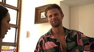 Step sister in law is married but wants a smooch and a internal cumshot in her ass
