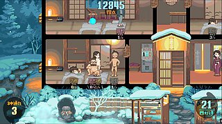 Yukiya Hot Spring the Waters of Fertility Hentai Game Ep.4 Wife Creampie While Her Husband Is Resting in His Bed!