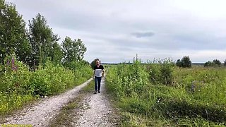 Amateur Teen Crystal White Gets Her Hot Ass Fucked Hard Outdoors in 4K