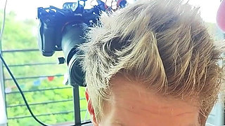 Behind the Scenes of Sex Coaching Filming When I Need to Get Nicole's Clit Big to Show It for the Anatomy Course