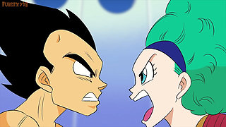 Cartoon Part.1 (A Day With Vegeta And Bulma).