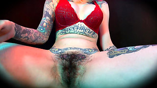 Stepmommy's Pussy Hair Will Warm Your Little Face - Hairy, Taboo, Facesitting