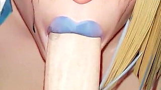 Marvel Rivals. Emma Frost Sloppy Blowjob 3D Animation