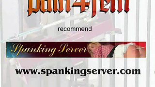 Pandora1 Spanking Machine - Bare Back Whipping
