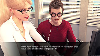 Jessica O'Neil #3 - Heather played with Jessica's pussy