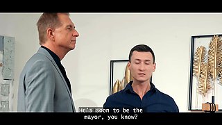 Daddy4k. i fucked with his grandpa to get married! hot sofa porno