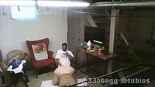 Busty Blonde Maid Gets Creampie in Hotel Room - Bareback Sex