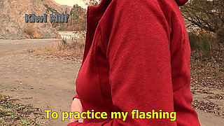 Caught Flashing and Fucked by Stranger