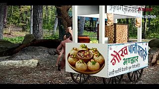 Desi Panipuri Guy Rough Fucks Young Girl Outdoor in Jungle - Hindi Dirty Talk