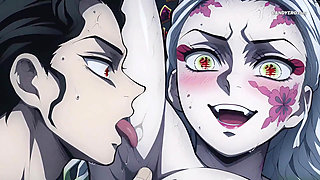 Her Body Shook, Her Eyes Rolled, His Cum Filled ( AI Generated )