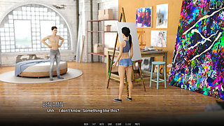 University of problems: sexy girl, erotic art ep 44