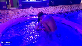I Fuck My Horny Stepsister in a Jacuzzi Alone
