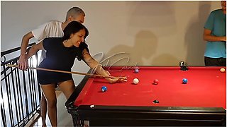 The Hot Girls Wanted To Learn How To Play Pool And Ended Up Getting