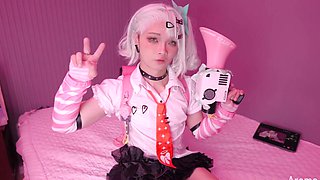 Crazy Femboy Honey 4R0M4 ZZZ Costume play