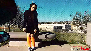 Noelle Fucks Her Stepdad to Keep Him Quiet