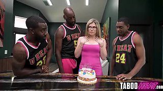 Cory Chase Birthday Gangbang with 3 Huge Cocks