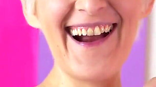 Perfect Ruined Orgasm with Funny Tied Balls!