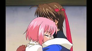 Hentai bathtub romantic first time sex from a cute couple
