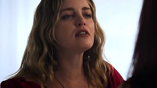 Hot brunette mia bangg gives pov blowjob before threesome