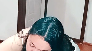 I Catch My Stepmother Ironing Clothes to Fuck