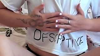 Petite Girl Masturbating in Close up with Her Fingers Until Her Legs Shake