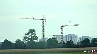 Skinny German Latina Secretary Tricked By Boss For Outdoor Blowjob And Fucking