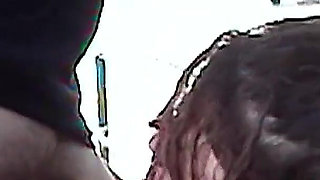 Skinny teen Mona fucked outdoor by step brother with big cock