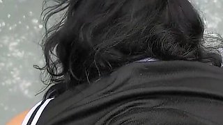 Mr Grey Took Miss Hallway to the Woods to Spank Her Big Ass Hard