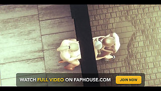 Genshin Impact Hentai - Barbara 69 and Threesome with 2 Futanaris - Japanese Asian Manga Anime Game Porn