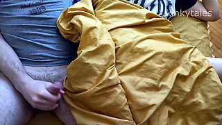 I Share a Bed with My Stepsister and Hear the Sounds of Sex Through the Wall. We Can't Sleep and Fucking Until I Creampie Her