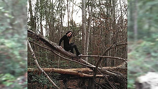 Dsc17-6 Petite MILF Babe Monica, Frolics Naked in the Forest, Blowjob, Fucked Doggy Style, Creampie