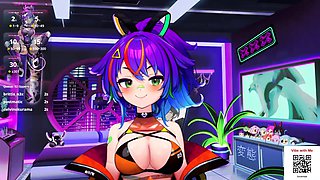 Lengthy haired Blonde hentai