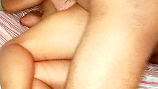 Pov Mother-in-law big ass rich doggy fuck ass full of cum