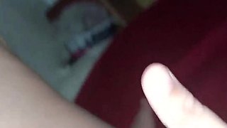 Flashing off and fumbling lil' whorey puss with a unshaved fuckbox.