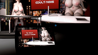 3D BBW MILF TV Reporter Cheating with Her BBC Boss