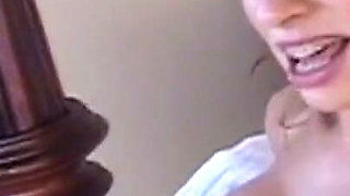 Greedy Mature MILF Swallows Every Last Drop of Cum