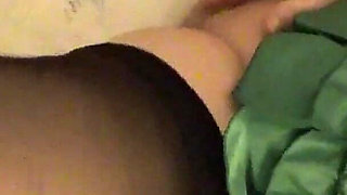 Julie’s Swollen Bound Tits & Dripping Pussy Play - Green Corset Rope Bondage Masturbation