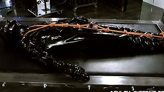 Tied up in Bondage He Is Used as a Human Toilet Part 1