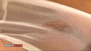 Miku Airi Masturbates with Vibrators and Gets Covered in Cum After Blowjob Orgasm